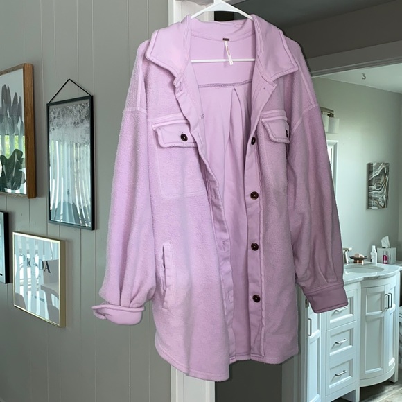 Tops | Free People Ruby Jacket Lilac 